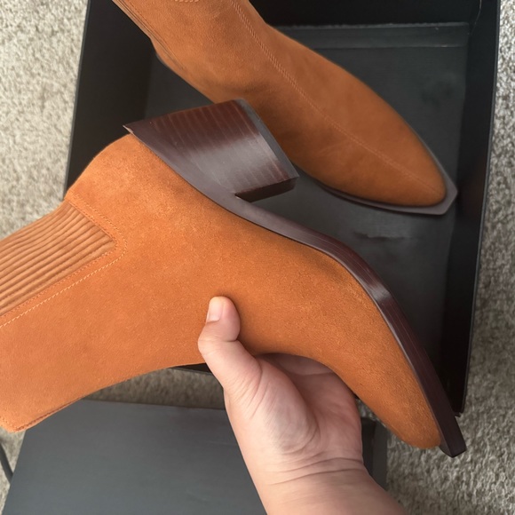 🆕 Coach Prestyn 80mm suede ankle boots - Picture 6 of 10